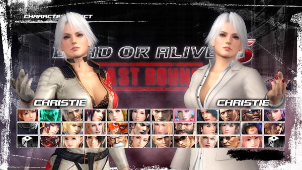 DEAD OR ALIVE 5 Last Round: Core Fighters Character: Christie
