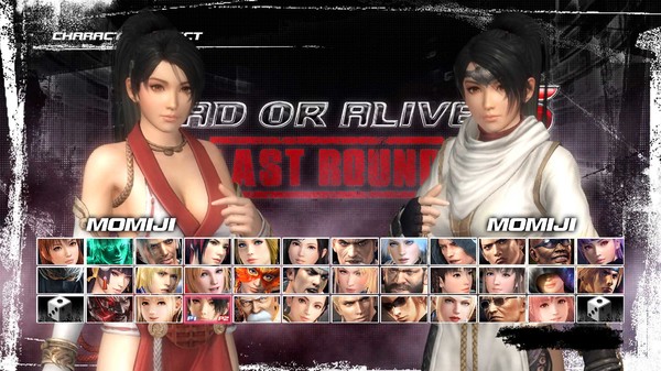 DEAD OR ALIVE 5 Last Round: Core Fighters Character: Momiji