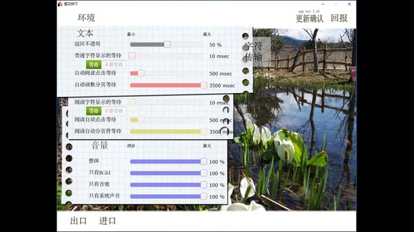 Screenshot z Beneath The Cherry Trees