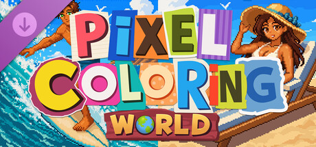 Pixel Coloring World – Tropical Adventures Vol. 3