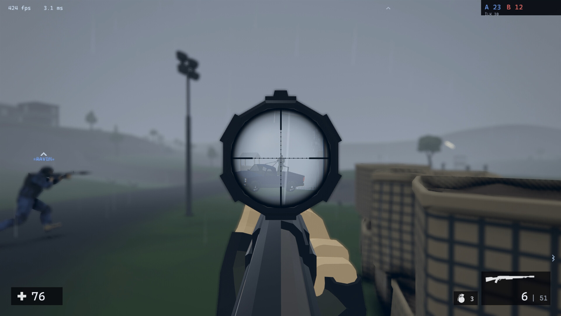 Flick Frag screenshot #1