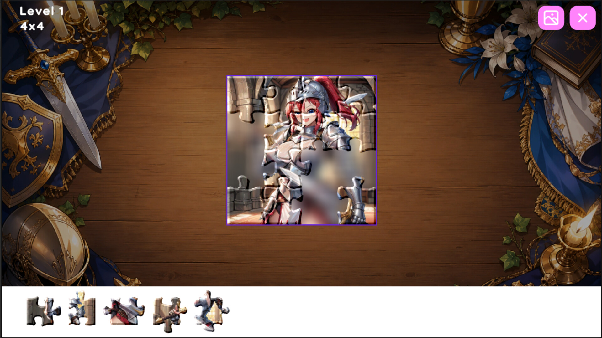 Hentai Puzzle: Sarah screenshot 2