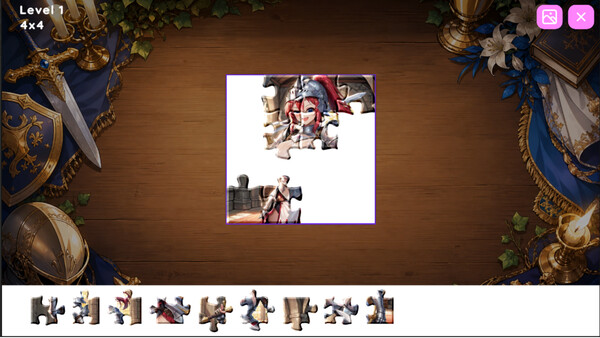 Hentai Puzzle: Sarah screenshot 1