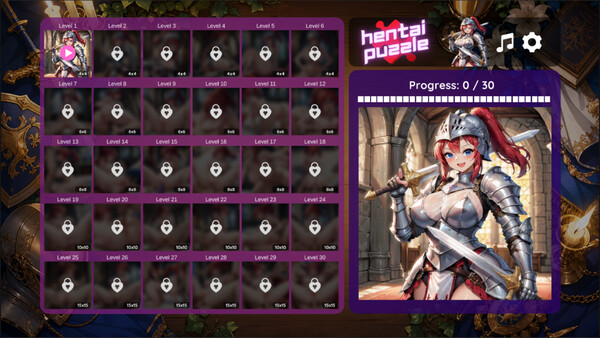 Hentai Puzzle: Sarah screenshot 4