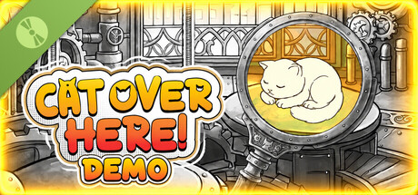 Cat Over Here! Demo header