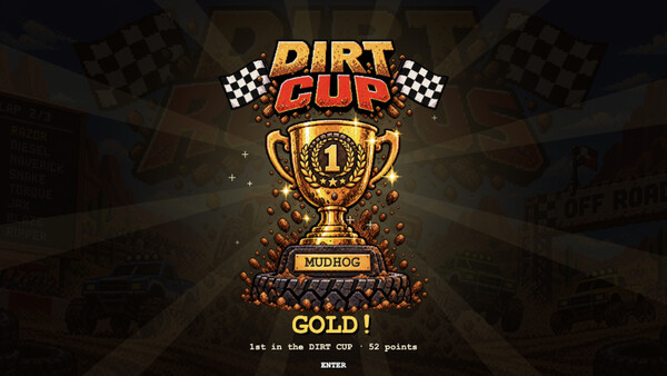 『Dirt Ruckus』のスクリーンショット