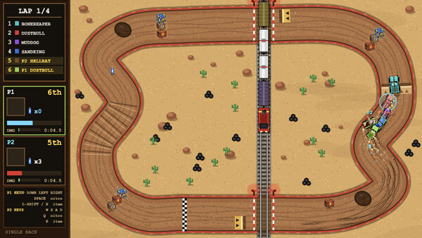 『Dirt Ruckus』のスクリーンショット