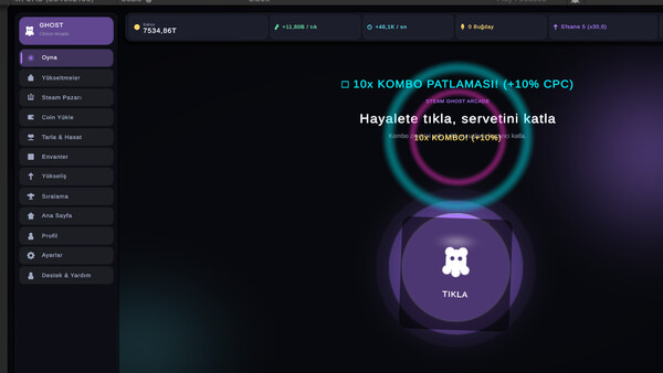 Ghost Clicker: Ethereal Idle - скриншот 1