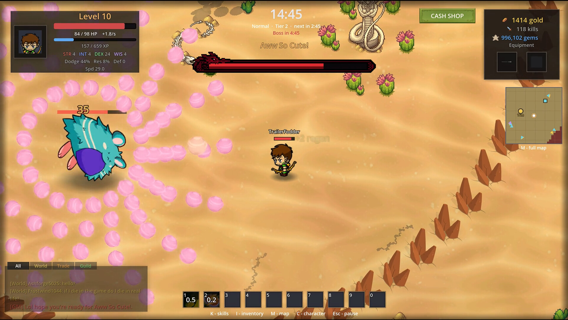 Massively Singleplayer Demo 遊戲畫面 1