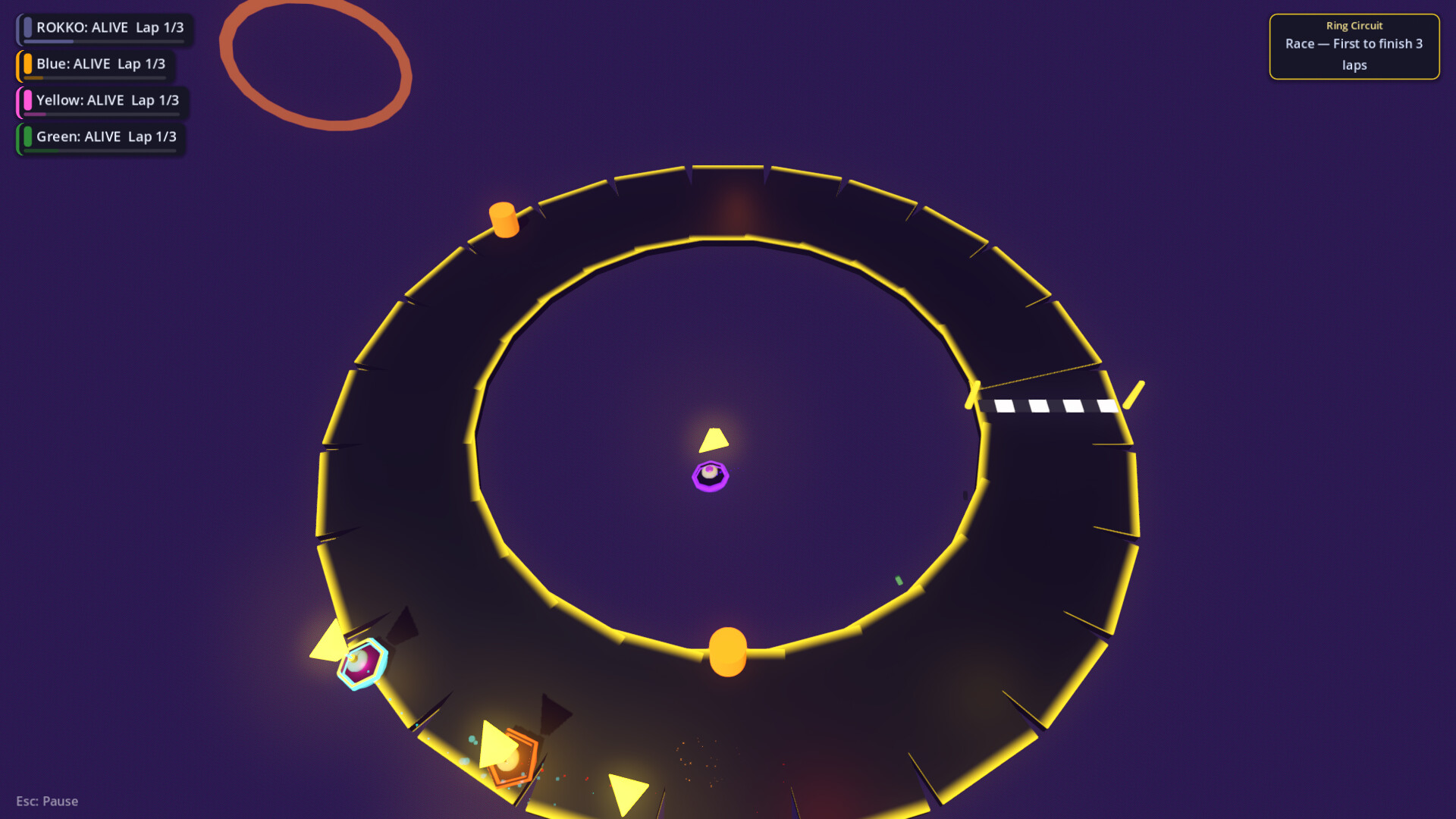 Saucer Slam screenshot #2