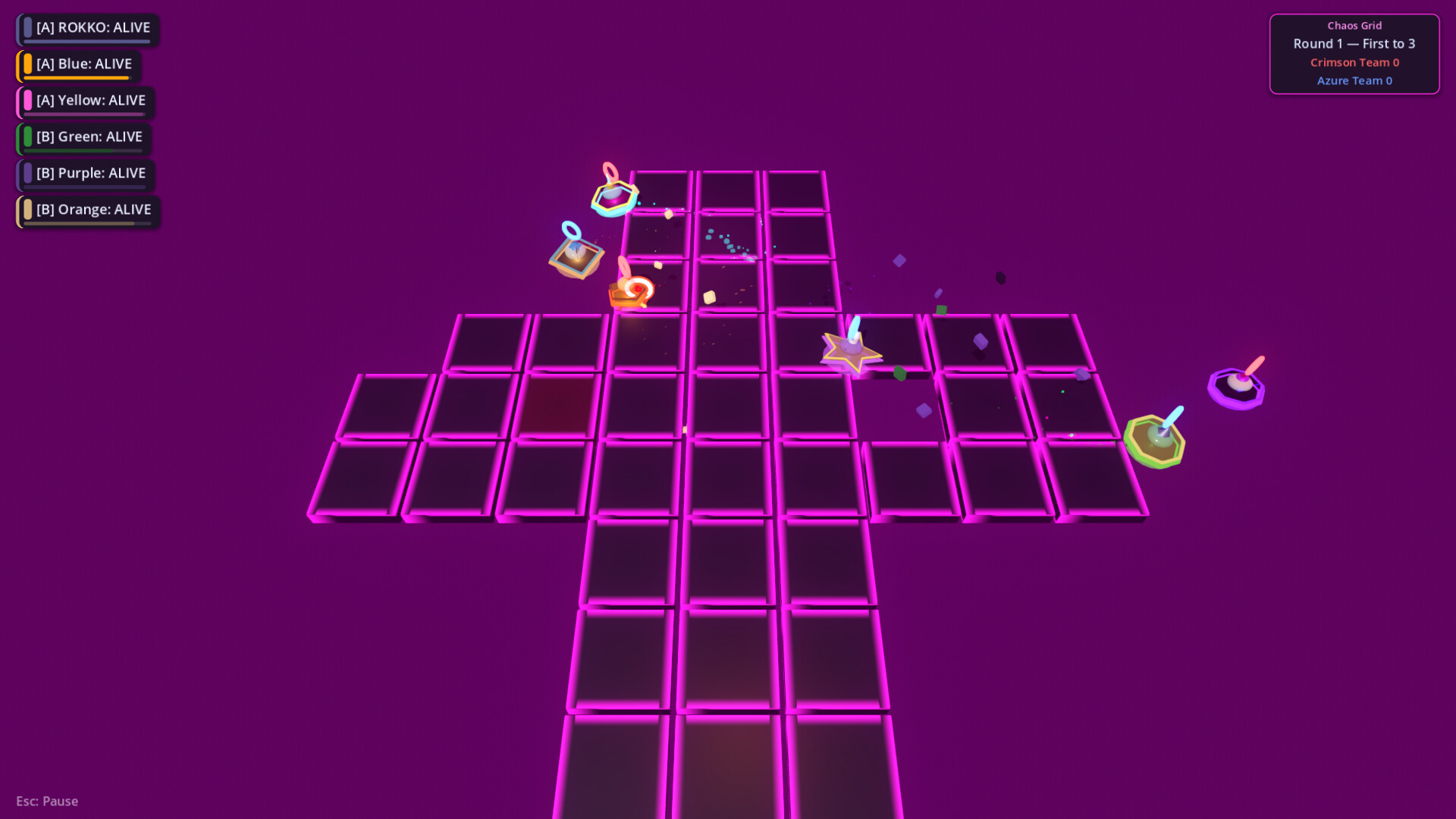Saucer Slam screenshot #3