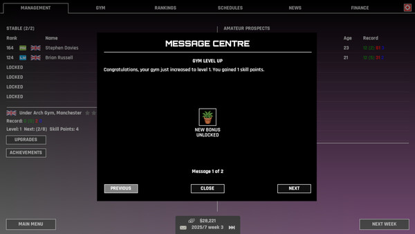 The Stable: Championship Boxing Manager screenshot 9