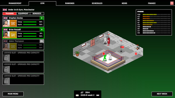 The Stable: Championship Boxing Manager screenshot 3