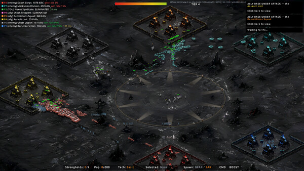 Screenshot of Colony Battle Arena