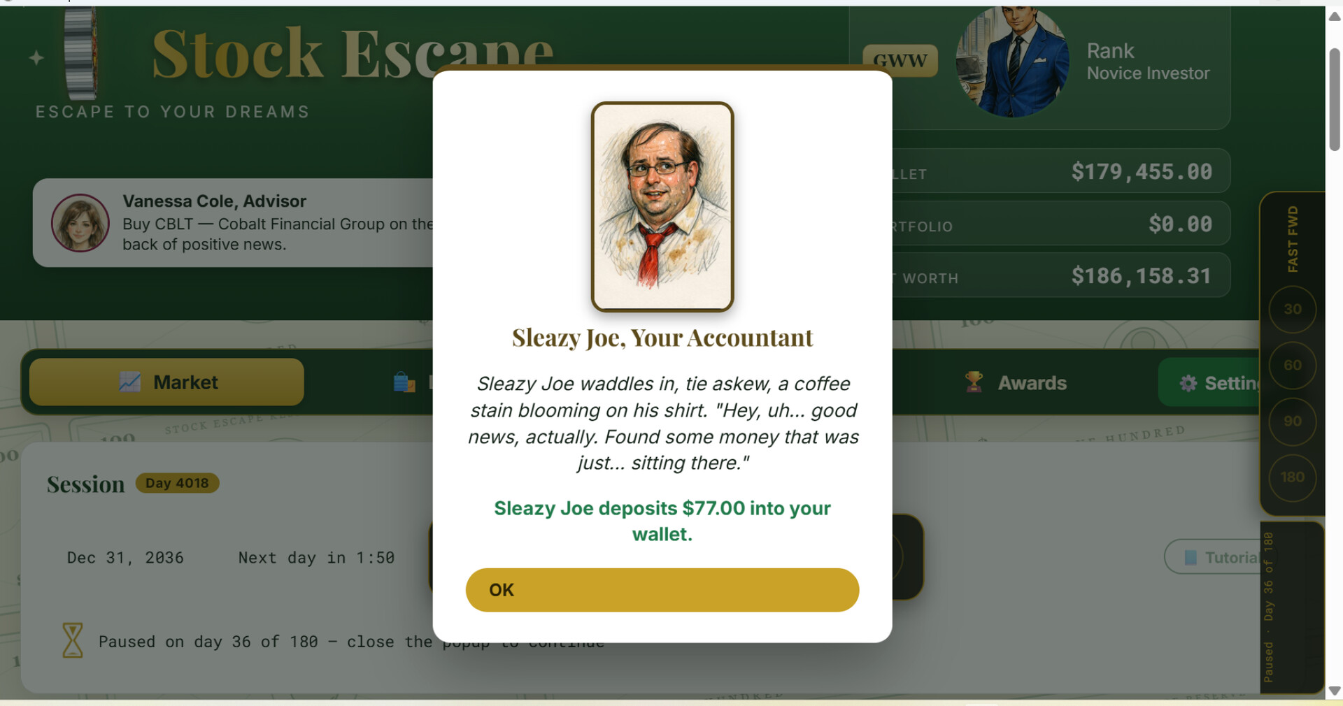 Stock Escape screenshot #3