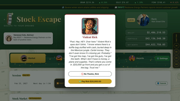 Stock Escape screenshot 1