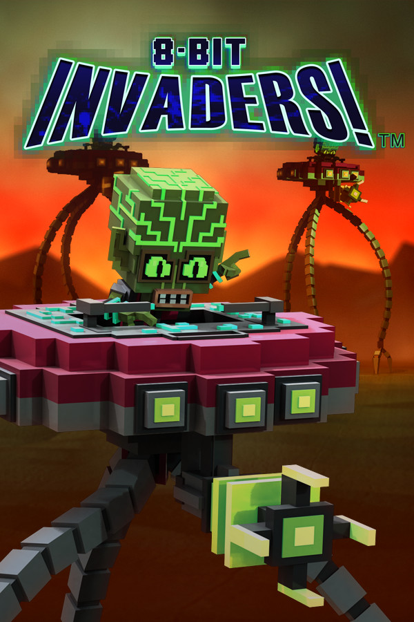Capa de 8-Bit Invaders!