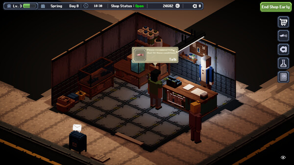 NightGlow : Aquarium Shop Simulator screenshot 4