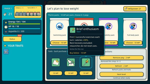 Calorie Pinball screenshot 4