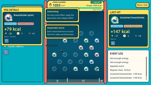 Calorie Pinball screenshot 2