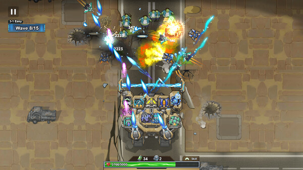 Apoc Tank: Rush Forward screenshot 2