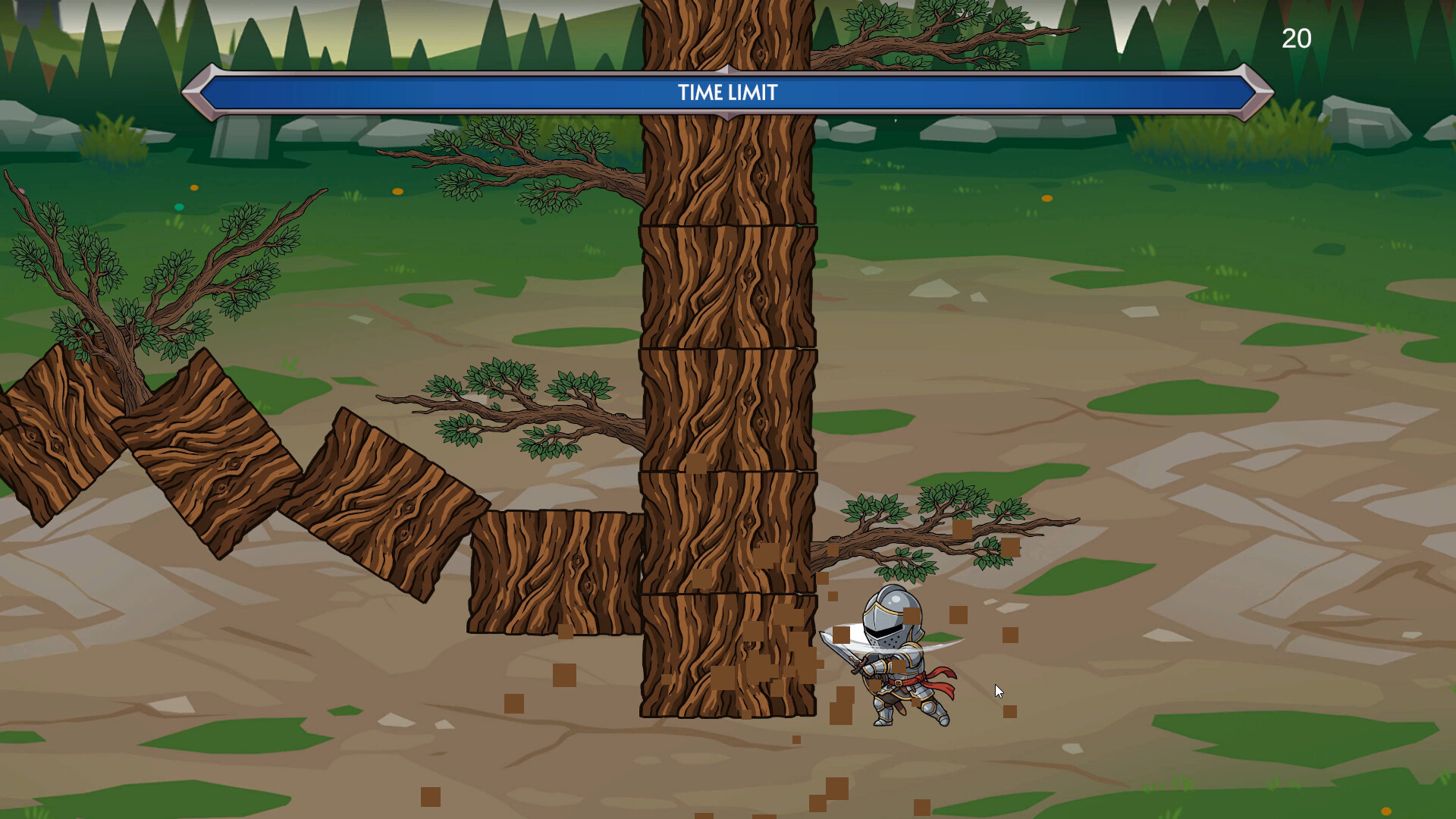 Timber Knight screenshot #2