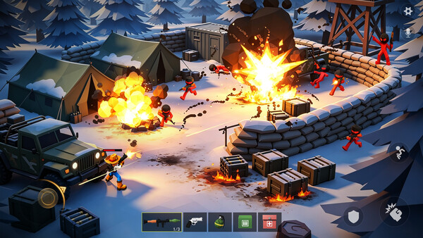 Chaikov Party: Stickman Shooter Demo 스크린샷 4