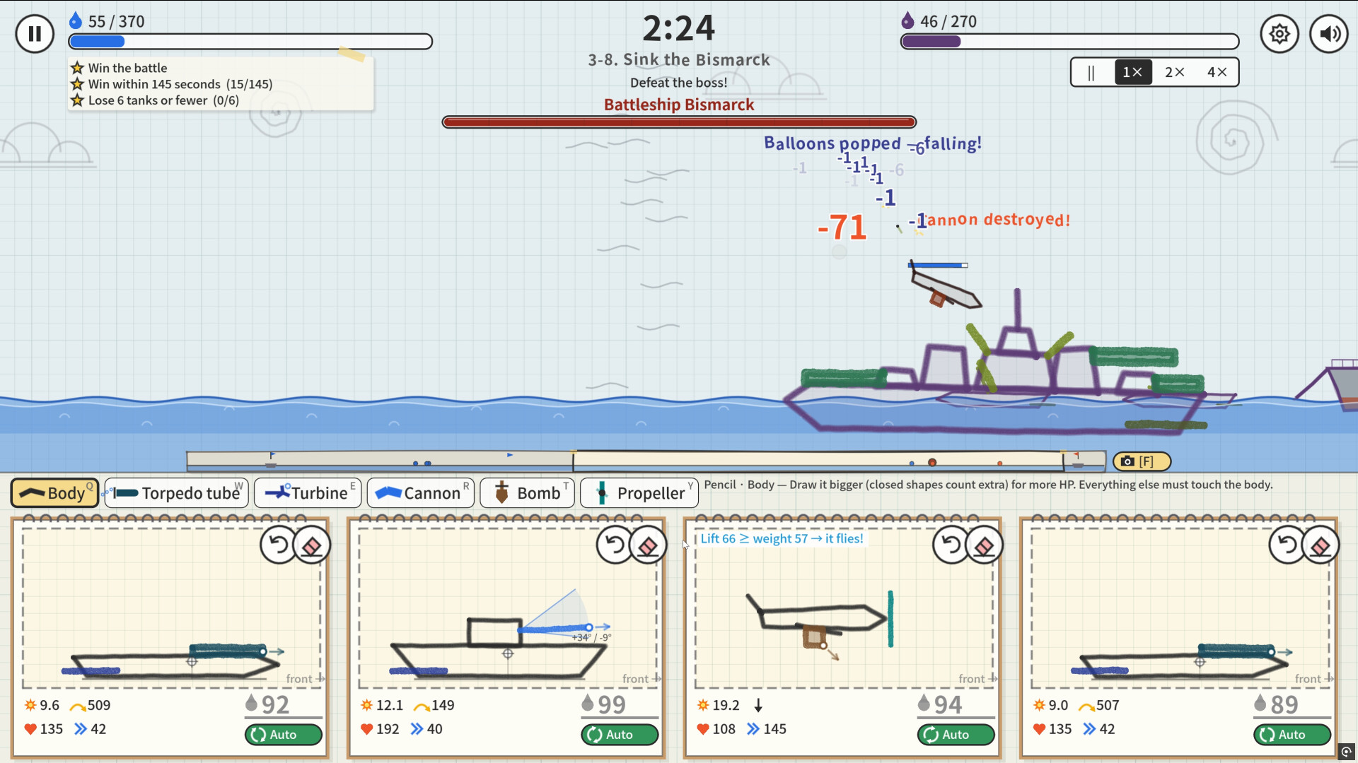 Doodle Steel screenshot 3