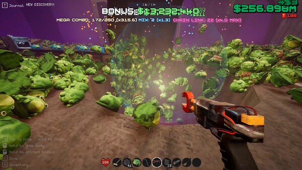 FROG IN THE HOLE! Demo 스크린샷 2
