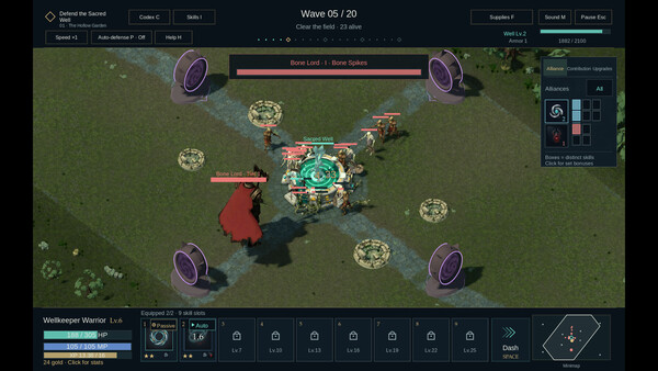 Defend the Sacred Well screenshot 1