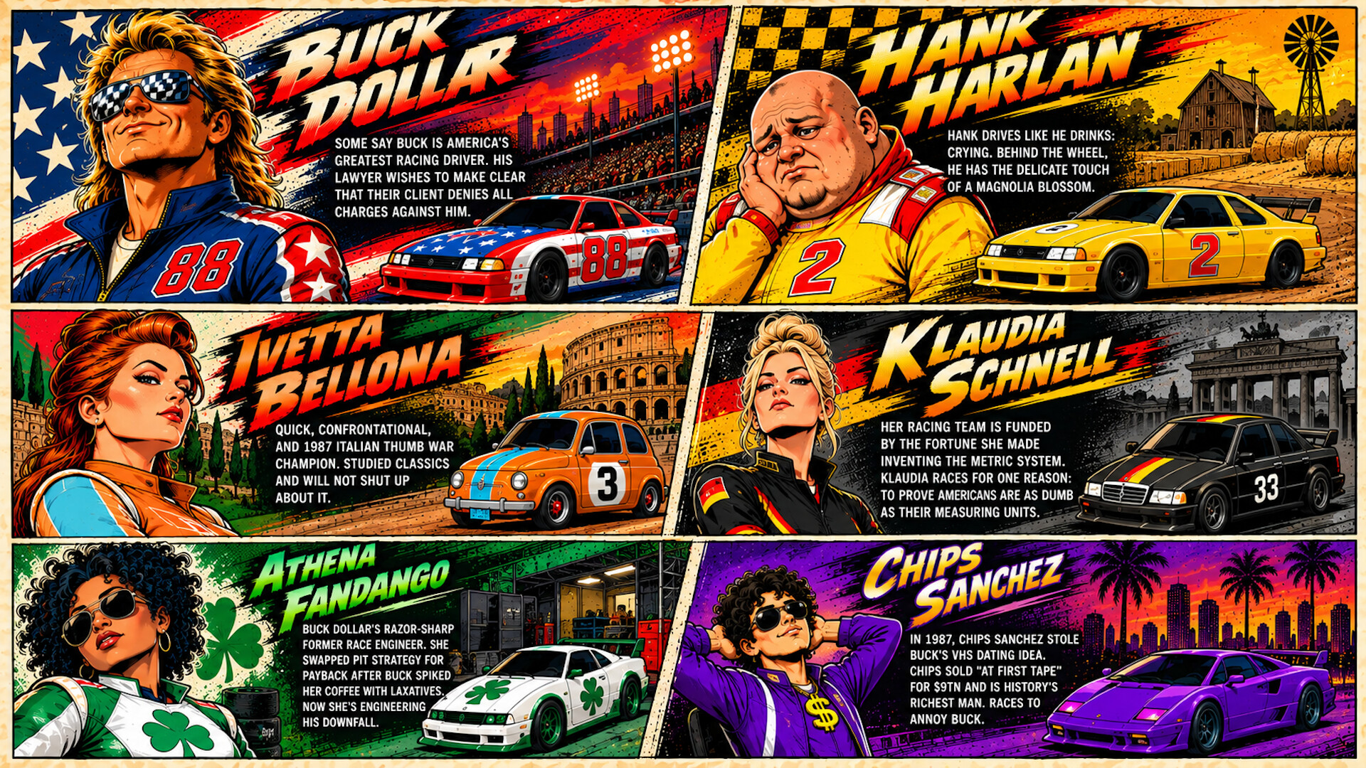 Buck Dollar Racing screenshot #1