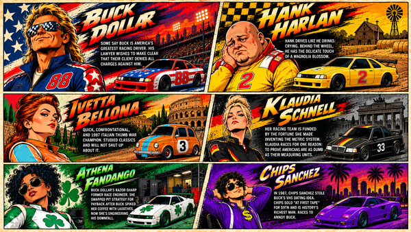 Buck Dollar Racing 스크린샷 1