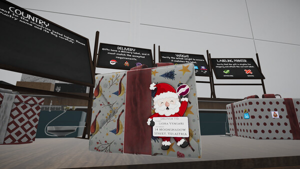 Gift Stream: Sorting & Delivery Simulator Demo 스크린샷 1