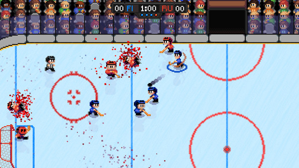 Screenshot z Super Blood Hockey Screenshot z Super Blood Hockey