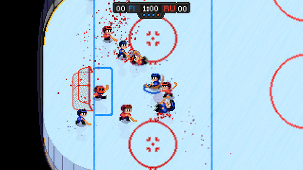 Screenshot z Super Blood Hockey Screenshot z Super Blood Hockey