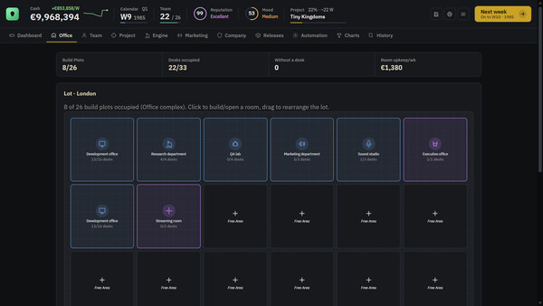 Gold Master: A Game Company Tycoon 