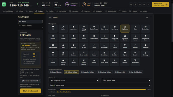 Gold Master: A Game Company Tycoon  screenshot 2