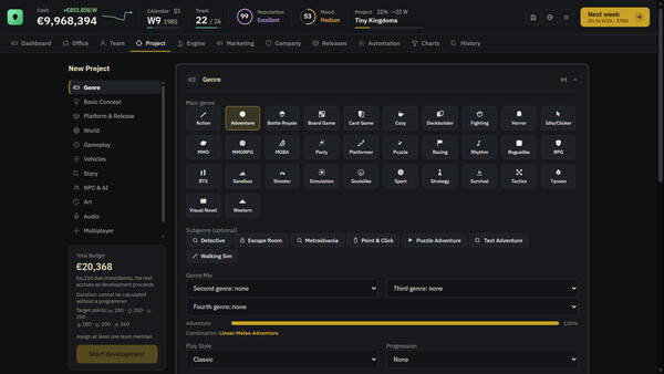 Gold Master: A Game Company Tycoon  — 3