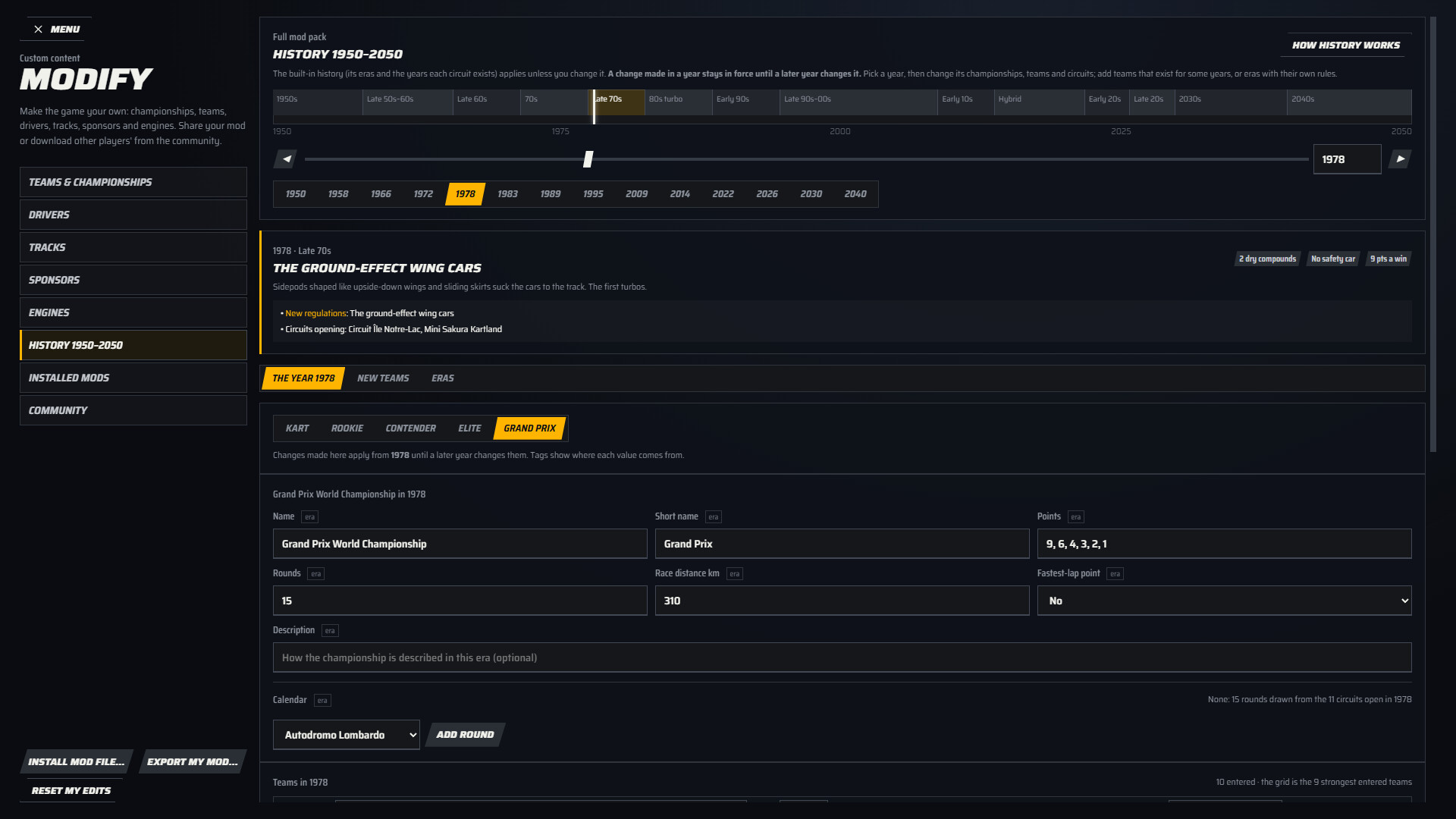 Formula Manager Screenshot