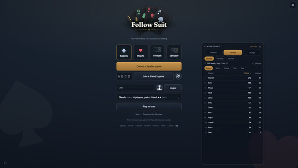 Follow Suit screenshot 4