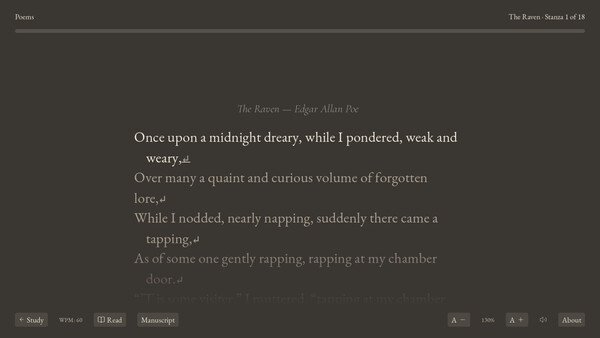 Writificer: Typing the Classics screenshot 3