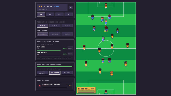 Hero Football Manager 스크린샷 1