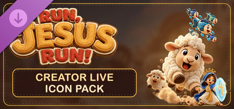 Run, Jesus, Run! - Creator Live Icon Pack