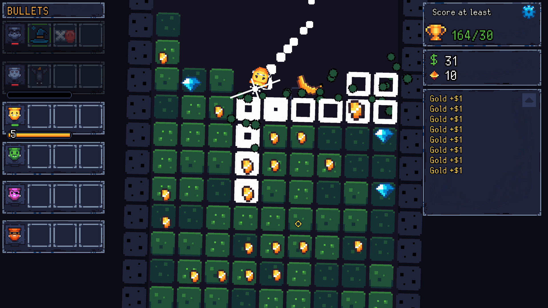 Shoot Mine Upgrade Repeat screenshot #1