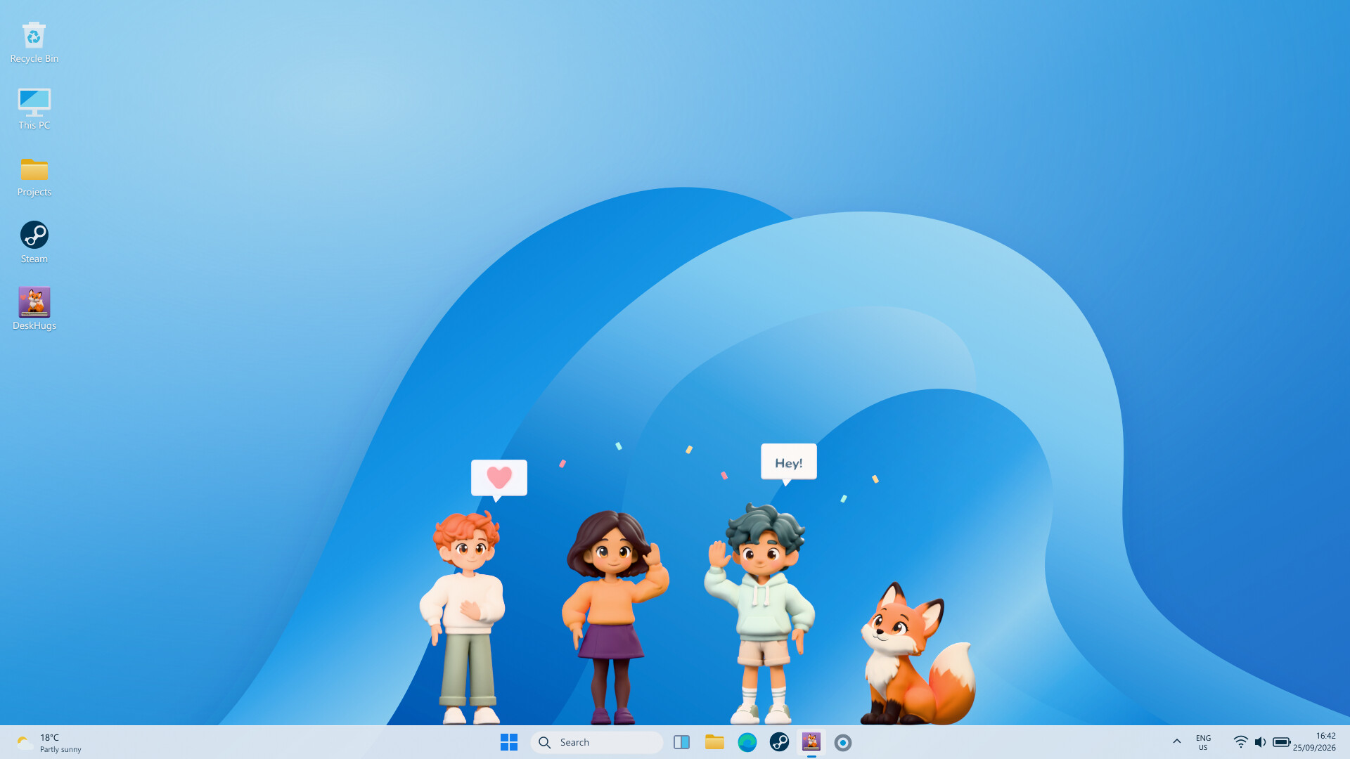 DeskHugs: Desktop Friends screenshot 10