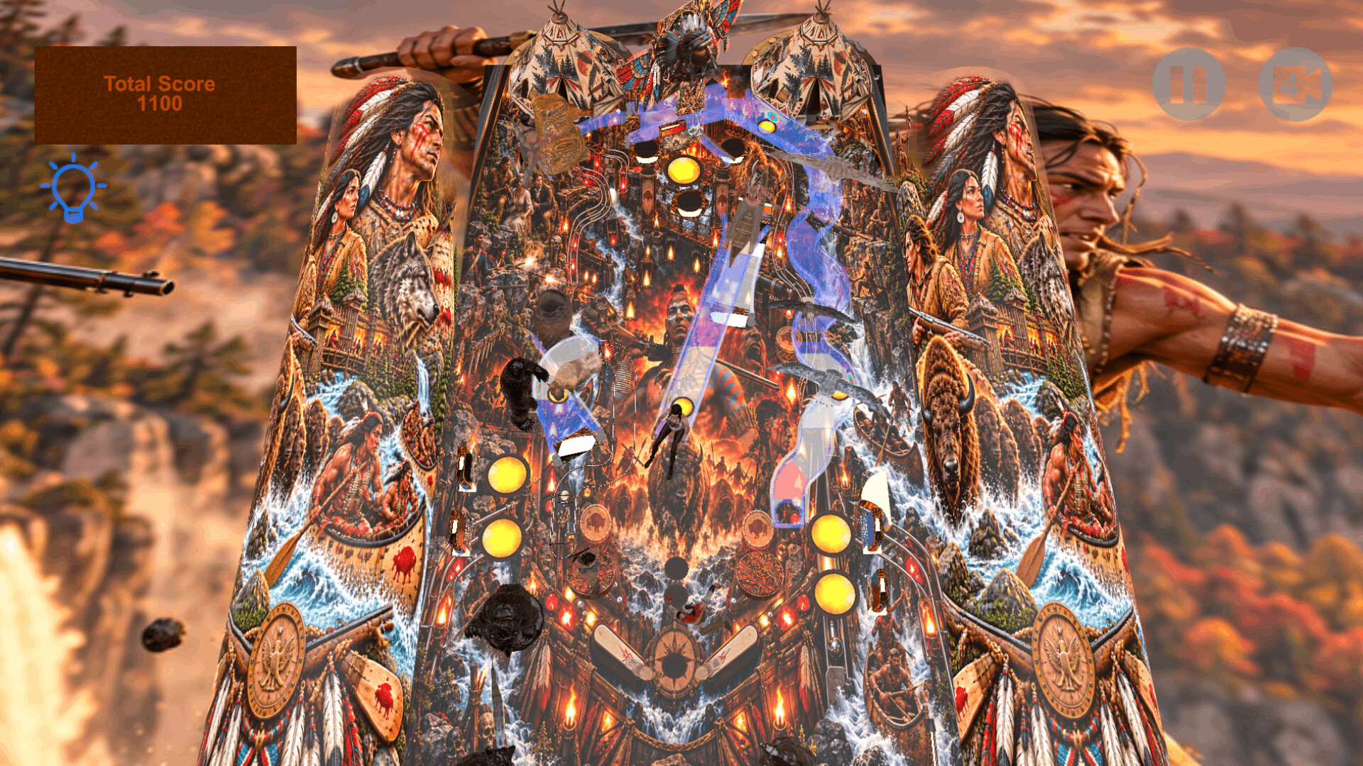 Pinball Pirates Dances With Mohicans Featured Screenshot #1