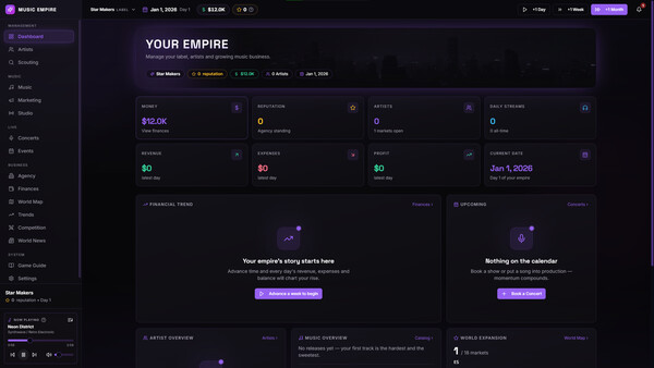 Music Empire Tycoon
