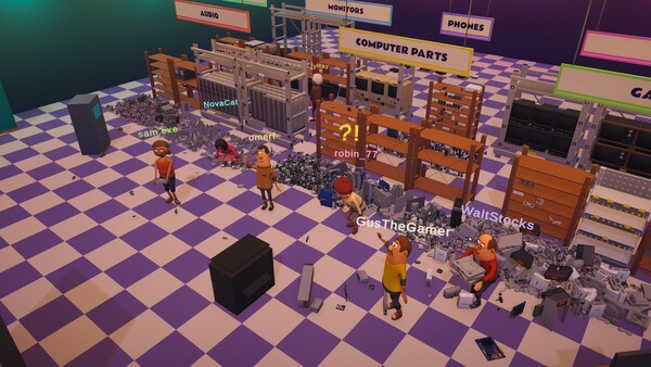 Retro Chaos: Together Tidy Up screenshot 5