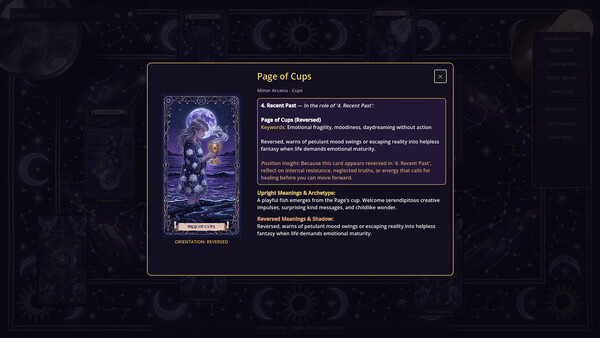 Tarot: Deck of Celestials — 7