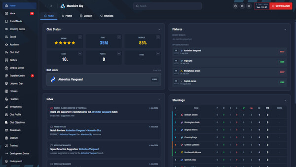 Pro Soccer Management 27 screenshot 4